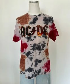 Vintage ACDC Tie Dye Tee