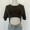 Vintage Guns N Roses Faded Crop Tee