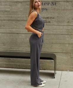 AT Salem Wide Leg Trouser Pants