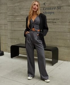 AT Salem Wide Leg Trouser Pants