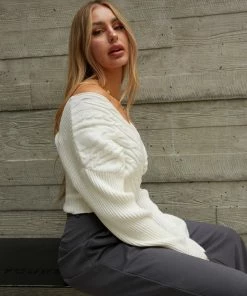 Bailey Crop Knit Sweater Sale