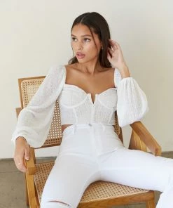 AT Avery Corset Crop Top