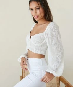 AT Avery Corset Crop Top
