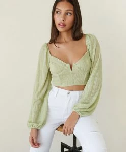 AT Avery Corset Crop Top