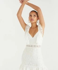 AT Cherry Lace Mini Dress New Threads