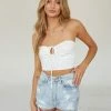 AT Sale Madrid Halter Crop Top