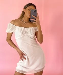 AT Tulah Puff Mini Dress New Threads