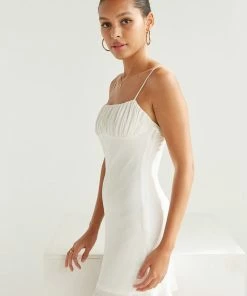 AT Sale Maude Ruched Mini Dress