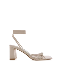 Billini Sale Ilias Strappy Block Heel In Snow White