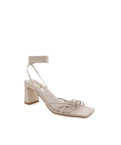 Billini Sale Ilias Strappy Block Heel In Snow White