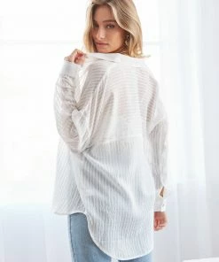 AT Miami Button Up Top New Threads