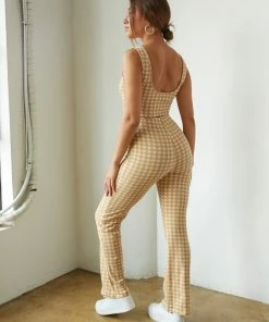 AT Lottie Gingham Crop Top Sale